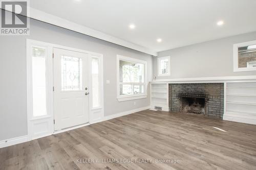 136 Gage Avenue S, Hamilton, ON - Indoor With Fireplace