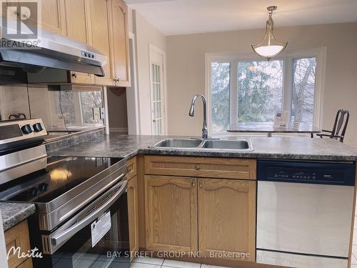 19 Bluebell Crescent, Hamilton, ON - Indoor Photo Showing Kitchen With Double Sink