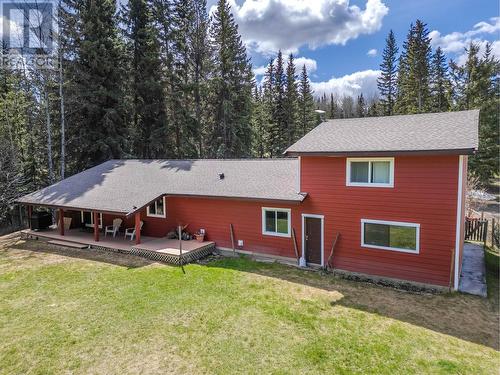 6345 Wolfe Road, 100 Mile House, BC - Outdoor With Deck Patio Veranda With Exterior