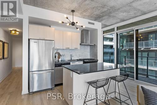 517 - 95 Bathurst Street, Toronto, ON - Indoor Photo Showing Kitchen With Upgraded Kitchen