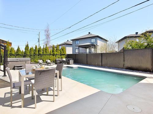 Backyard - 1851 Rue Henri-Blaquière, Chambly, QC - Outdoor With In Ground Pool