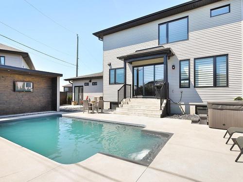 Pool - 1851 Rue Henri-Blaquière, Chambly, QC - Outdoor With In Ground Pool With Exterior