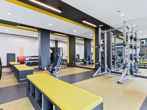 Salle d'exercice - 604-700 Rue Des Éclaircies, Brossard, QC - Indoor Photo Showing Gym Room