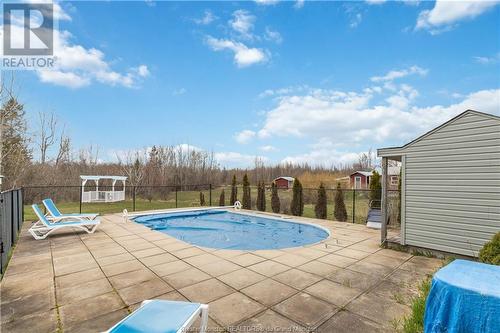 1320 Ryan St, Moncton, NB - Outdoor With In Ground Pool With Backyard