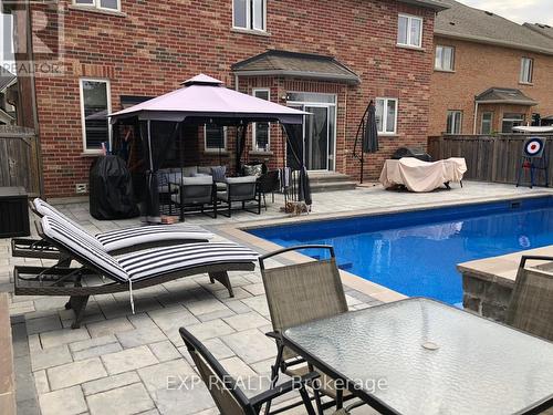 54 Gentle Fox Drive, Caledon, ON - Outdoor With In Ground Pool With Deck Patio Veranda With Exterior