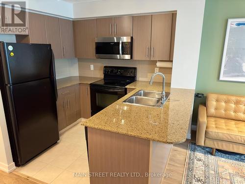 1803 - 12 Yonge Street, Toronto, ON - Indoor Photo Showing Kitchen With Double Sink