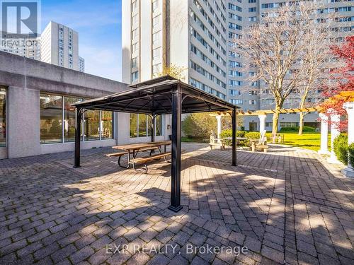 1010 - 3695 Kaneff Crescent, Mississauga, ON - Outdoor With Deck Patio Veranda