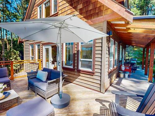 3711 Compass Cres, Pender Island, BC - Outdoor With Deck Patio Veranda With Exterior