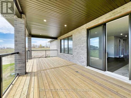 38 Charles Currie Crescent, Erin, ON - Outdoor With Deck Patio Veranda With Exterior