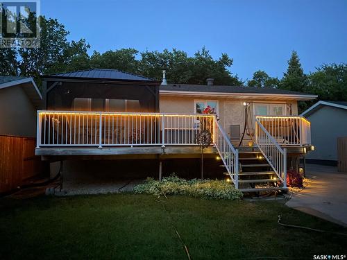 34 Markwell Drive, Regina, SK - Outdoor With Deck Patio Veranda