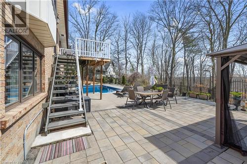 355 Edgehill Drive, Kitchener, ON - Outdoor With In Ground Pool
