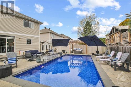 4 Pelee Street, Kanata, ON - Outdoor With In Ground Pool With Deck Patio Veranda With Exterior