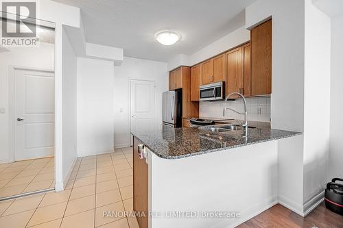 Ph201 - 215 Sherway Gardens Road, Toronto, ON - Indoor Photo Showing Kitchen With Double Sink