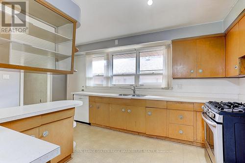19 Morewood Crescent, Toronto, ON - Indoor Photo Showing Kitchen With Double Sink
