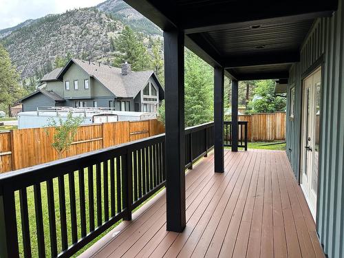 4995 Ponderosa Crescent, Canal Flats, BC - Outdoor With Deck Patio Veranda With Exterior