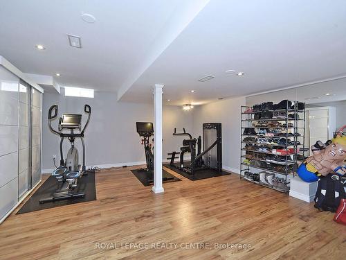 8 Catalpa Cres, Vaughan, ON - Indoor Photo Showing Gym Room