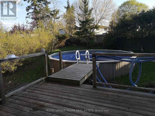 44 Deerpark Crescent, Clarington, ON - Outdoor With Above Ground Pool With Backyard