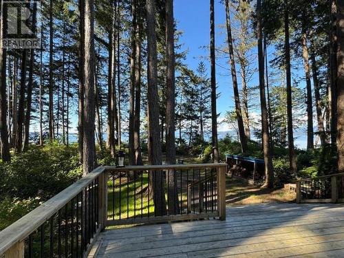 1514 Savary Island Rd, Savary Island, BC - Outdoor With Deck Patio Veranda With View