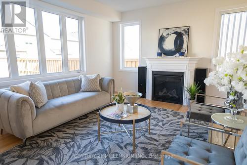 49 Horizon Avenue, Cavan Monaghan, ON - Indoor Photo Showing Living Room With Fireplace