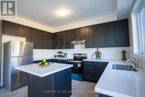 49 Horizon Avenue, Cavan Monaghan, ON - Indoor Photo Showing Kitchen With Stainless Steel Kitchen With Double Sink