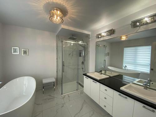Ensuite bathroom - 7430 Rue Liege, Brossard, QC - Indoor Photo Showing Bathroom