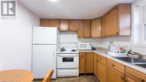 98 King Street, Tiverton, ON - Indoor Photo Showing Kitchen With Double Sink