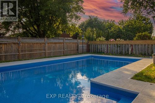 1424 Strathy Avenue, Mississauga, ON - Outdoor With In Ground Pool With Backyard