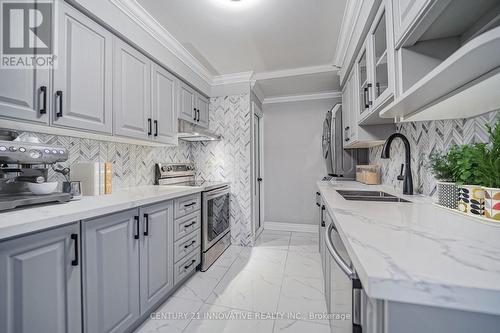 26 Burkwood Crescent, Toronto, ON - Indoor Photo Showing Kitchen With Double Sink