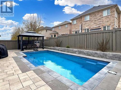 45 Pullman Road, Vaughan, ON - Outdoor With In Ground Pool With Backyard
