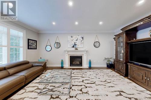 260 Flamingo Road, Vaughan, ON - Indoor Photo Showing Living Room With Fireplace