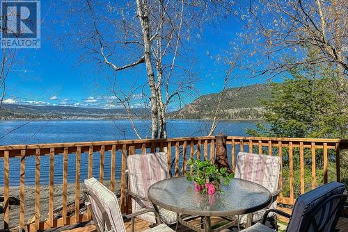 1814 South Lakeside Drive, Williams Lake, BC - Outdoor With Body Of Water With Deck Patio Veranda With View