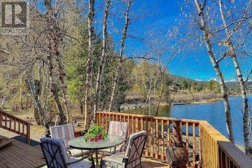 1814 South Lakeside Drive, Williams Lake, BC - Outdoor With Body Of Water With Deck Patio Veranda With View