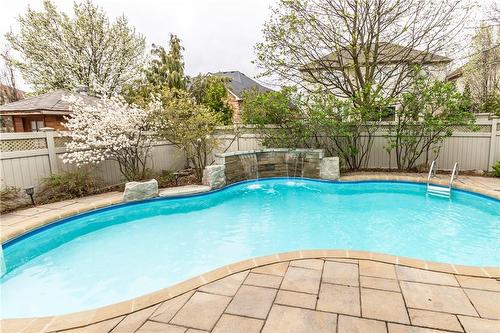 4269 Sarazen Drive, Burlington, ON - Outdoor With In Ground Pool With Backyard