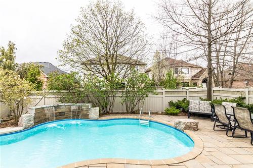 4269 Sarazen Drive, Burlington, ON - Outdoor With In Ground Pool With Backyard