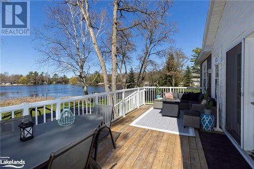 37 Mintens Lane, Port Severn, ON - Outdoor With Body Of Water With Deck Patio Veranda