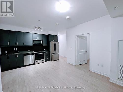 3403 - 8 Nahani Way, Mississauga, ON - Indoor Photo Showing Kitchen With Stainless Steel Kitchen