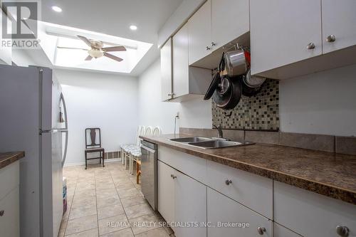 (Upper) - 44 Manor Crescent, Orangeville, ON - Indoor Photo Showing Kitchen With Double Sink