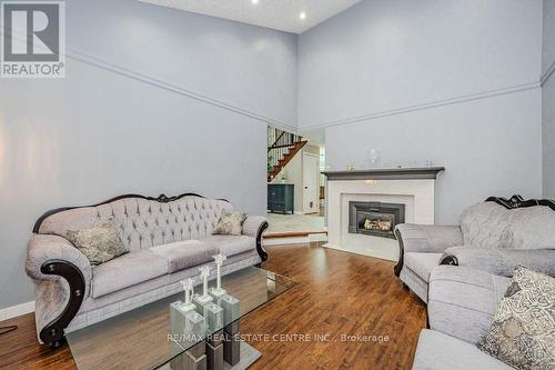 92 Downey Road, Guelph, ON - Indoor Photo Showing Living Room With Fireplace