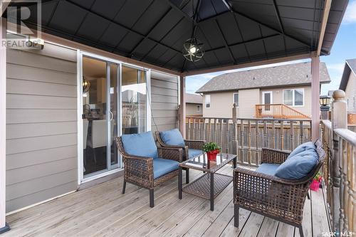 407 Hartley Road, Saskatoon, SK - Outdoor With Deck Patio Veranda With Exterior