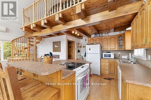 247 Blue Jay Road, French River, ON - Indoor Photo Showing Kitchen With Double Sink