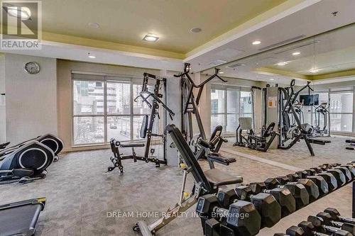 1005 - 60 Town Centre Court, Toronto, ON - Indoor Photo Showing Gym Room