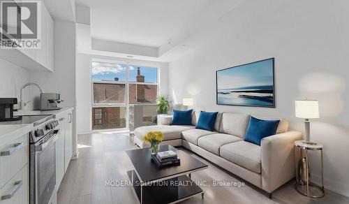 308 - 1787 St Clair Avenue W, Toronto, ON - Indoor Photo Showing Living Room