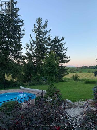 2605 County Road 42 Road, Clearview, ON - Outdoor With In Ground Pool With Backyard