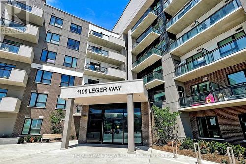 407 - 1105 Leger Way, Milton, ON - Outdoor With Balcony With Facade