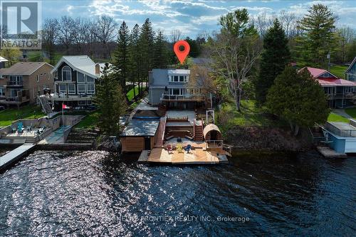 6 Lakeview Park Road, Kawartha Lakes, ON - Outdoor With Body Of Water With Deck Patio Veranda