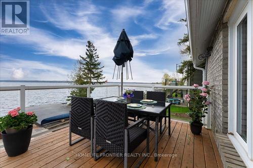 6 Lakeview Park Road, Kawartha Lakes, ON - Outdoor With Body Of Water With Deck Patio Veranda With Exterior
