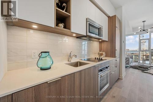 3304 - 50 Ordnance Street, Toronto, ON - Indoor Photo Showing Kitchen With Upgraded Kitchen