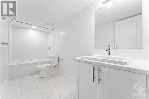 Basment bathroom with upgraded tile - 525 Tahoe Heights, Ottawa, ON - Indoor Photo Showing Bathroom