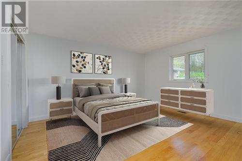 Virtually staged - 6811 St Louis Point Road, Summerstown, ON - Indoor Photo Showing Bedroom