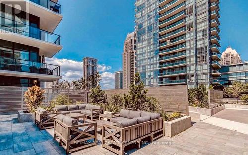 3021 - 4055 Parkside Village Drive, Mississauga, ON - Outdoor With Balcony With Facade